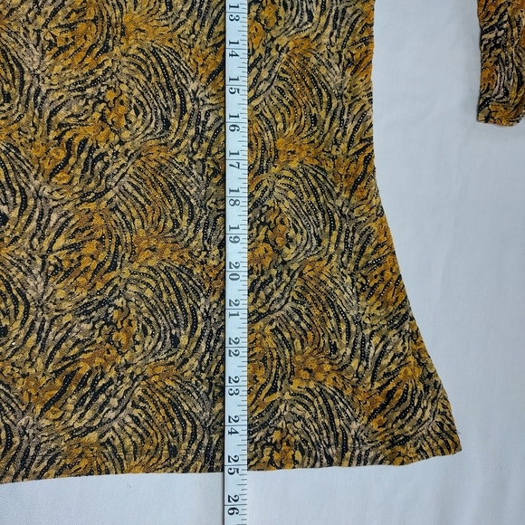 Notations 1/2 sleeve lightweight blouse, 1X - Picture 8 of 10